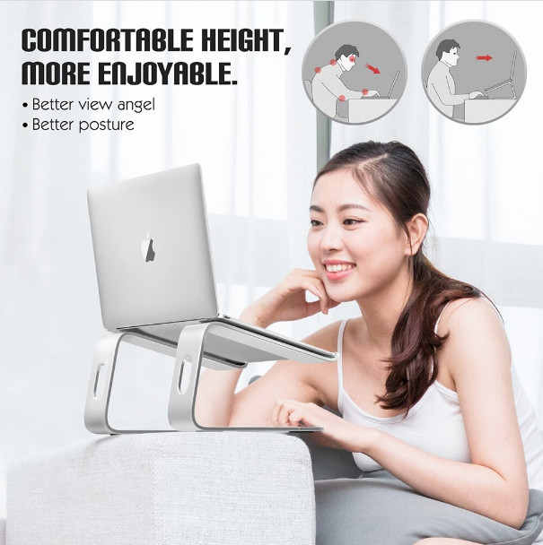 Giá đỡ laptop stand nhôm cho máy tính xách tay, đế giữ máy tính xách tay, macbook high stand Horizen Z04