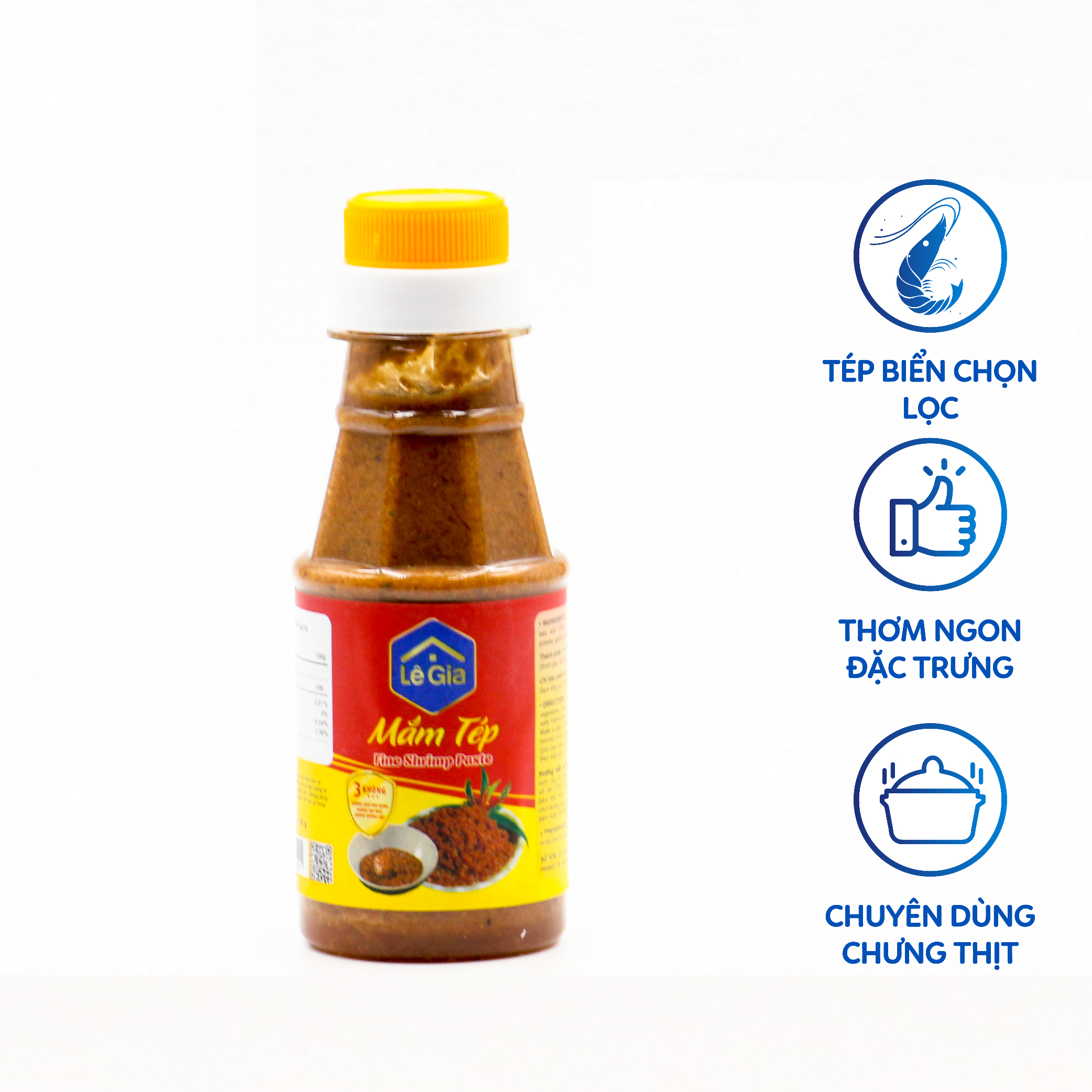 Mắm tép Lê Gia chai 110g