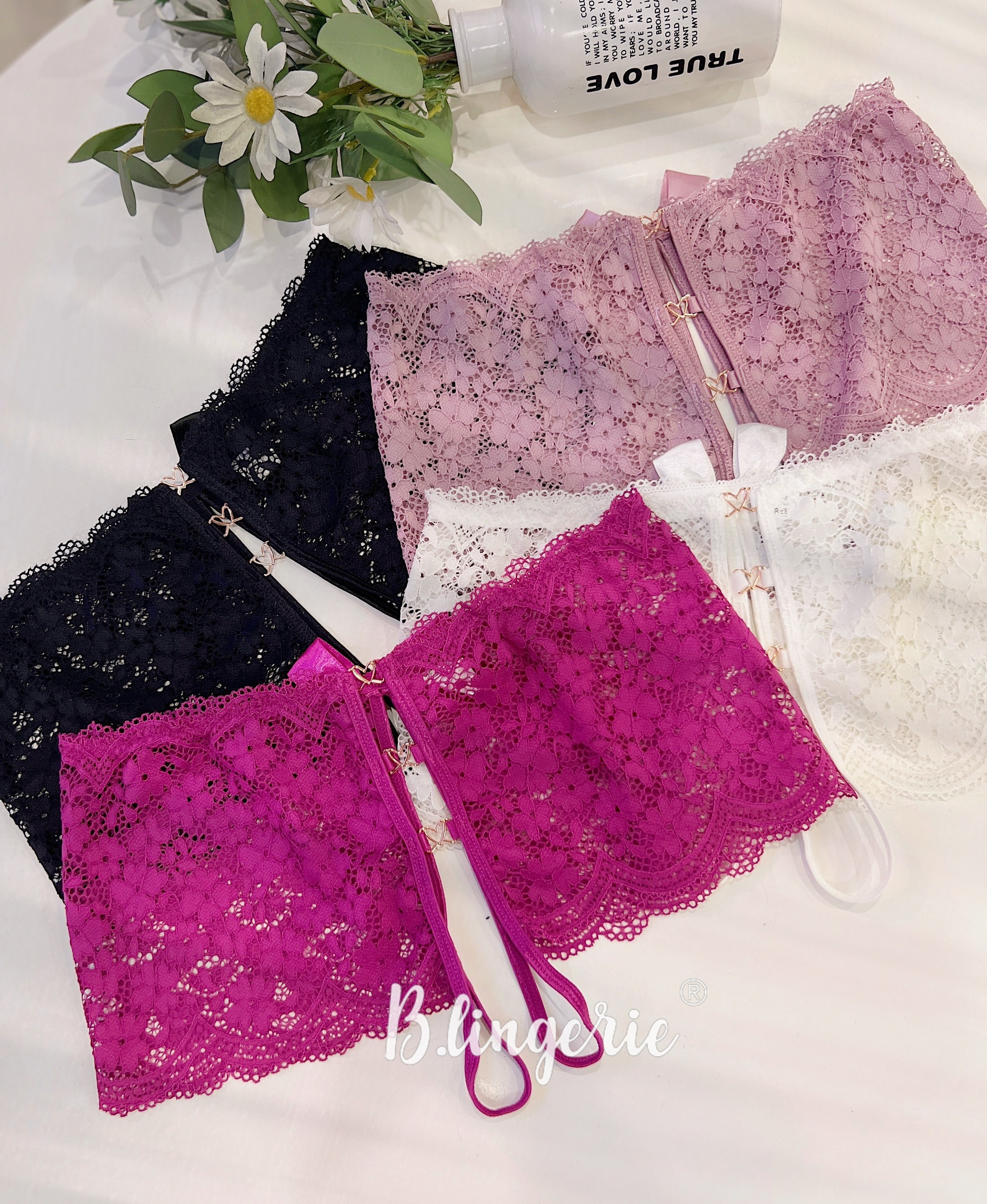 Quần Lót Nữ Tính Ren Hoa - B.Lingerie