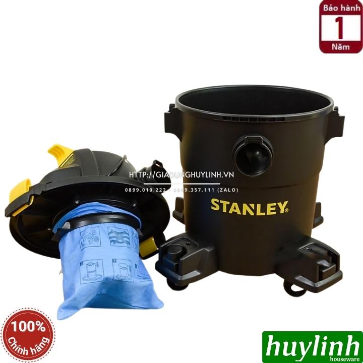 Máy hút bụi 3 chức năng Stanley SL19417P-6A - 23 lít [5.5HP] - 4000W - Hút bụi khô ướt và thổi bụi - Thùng nhựa - Hàng chính hãng