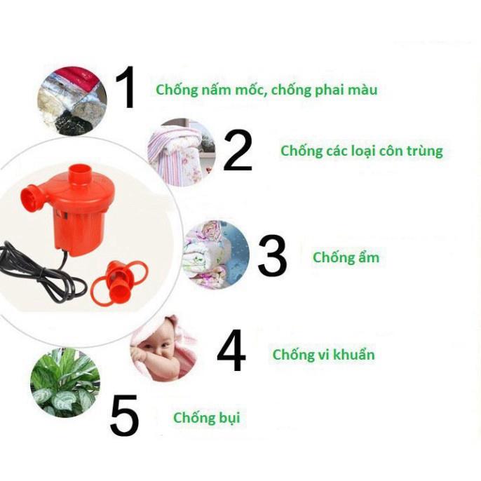 Bơm Điện Cầm Tay 2 Chiều 220V, Bơm Hút Chân Không, Bơm Bể Bơi, Bơm Ghế Hơi, Hút Túi Chân Không - Bảo Hành 6 Tháng