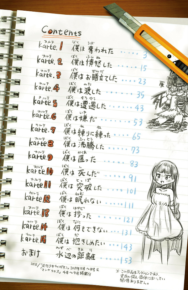 Boku no Kokoro no Yabai Yatsu - The Dangers In My Heart 1 (Japanese Edition)