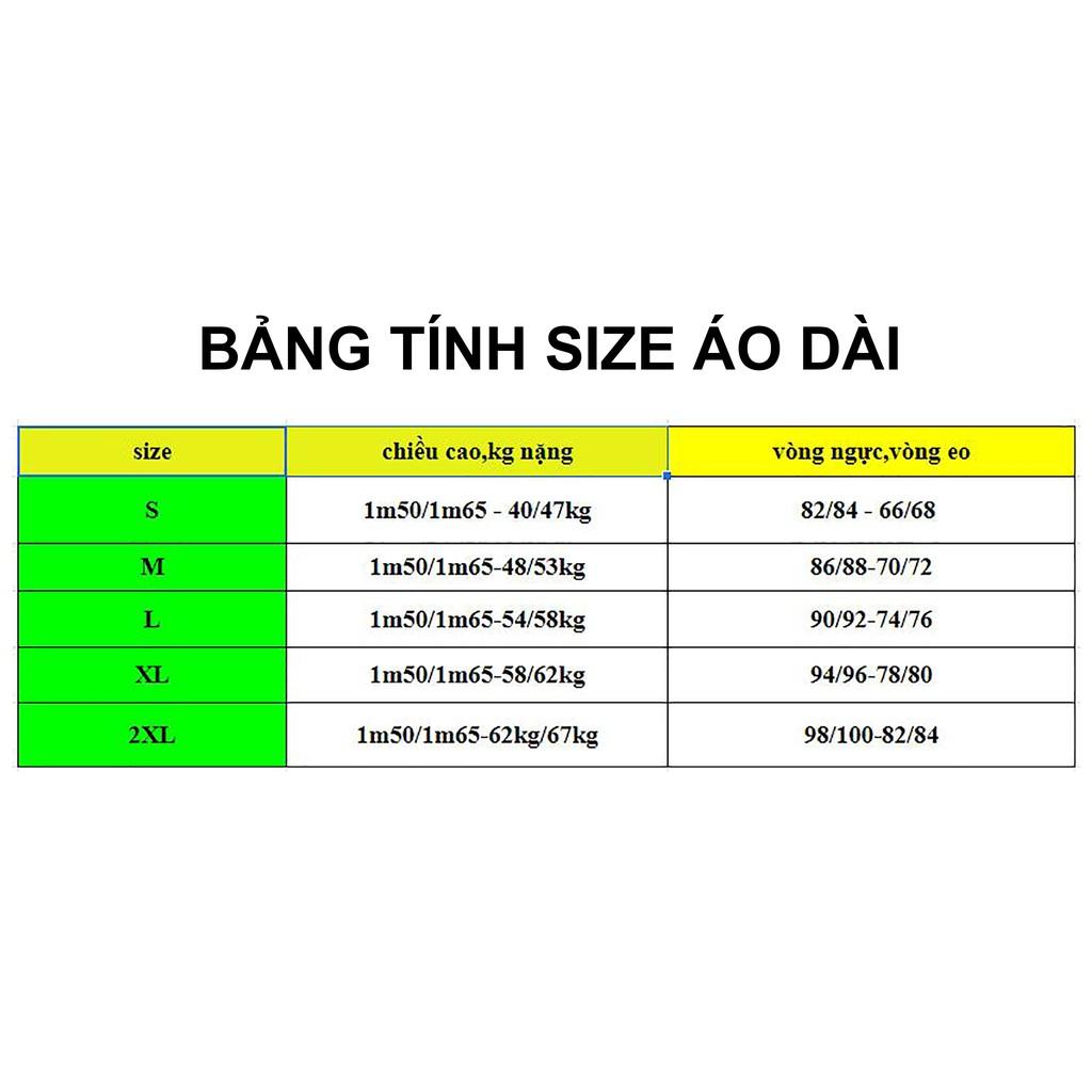 Áo dài trơn các màu, Áo dài truyền thống, Áo 4 tà