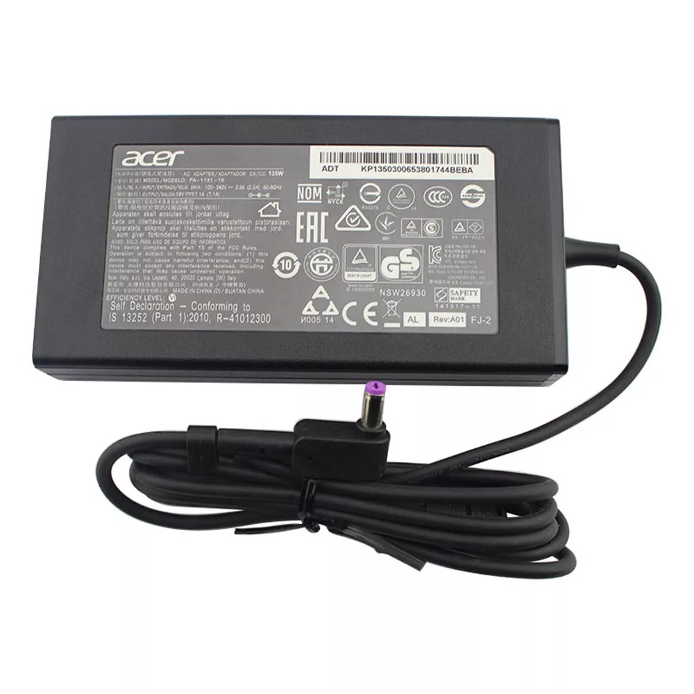 Cập nhật giá Sạc cho Laptop Gaming Acer Aspire 7 A715-71G A715-72G A715-74G - 135W hàng nhập khẩu chính hãng