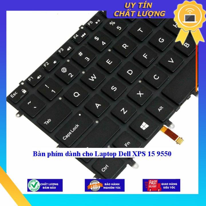 Bàn phím dùng cho Laptop Dell XPS 15 9550 - Hàng Nhập Khẩu New Seal