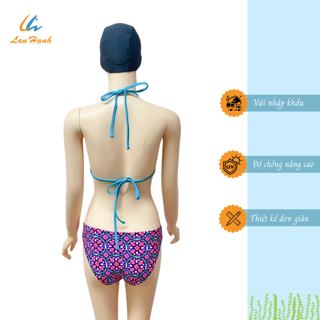 Bộ Bơi Nữ Hai Mảnh Sịp 20034 Lan Hạnh