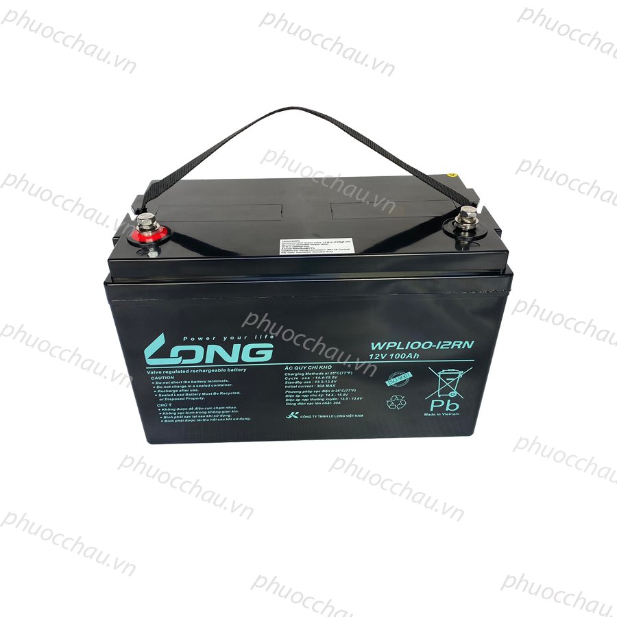 Ắc Quy LONG WPL100-12RN (12V-100Ah)