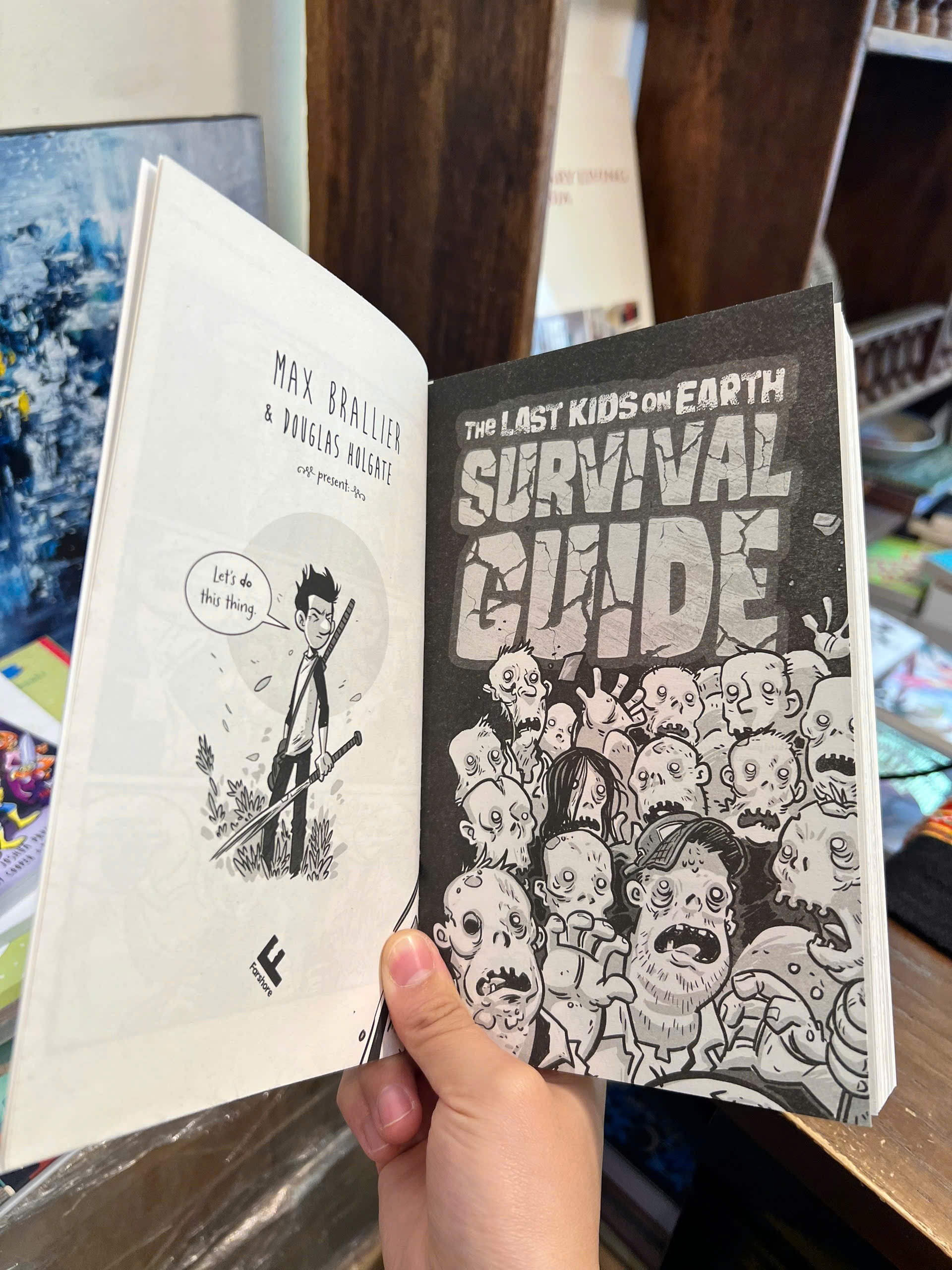 Sách - The Last Kids on Earth Survival Guide | Graphic Novels / Comics / Truyện tranh Tiếng Anh