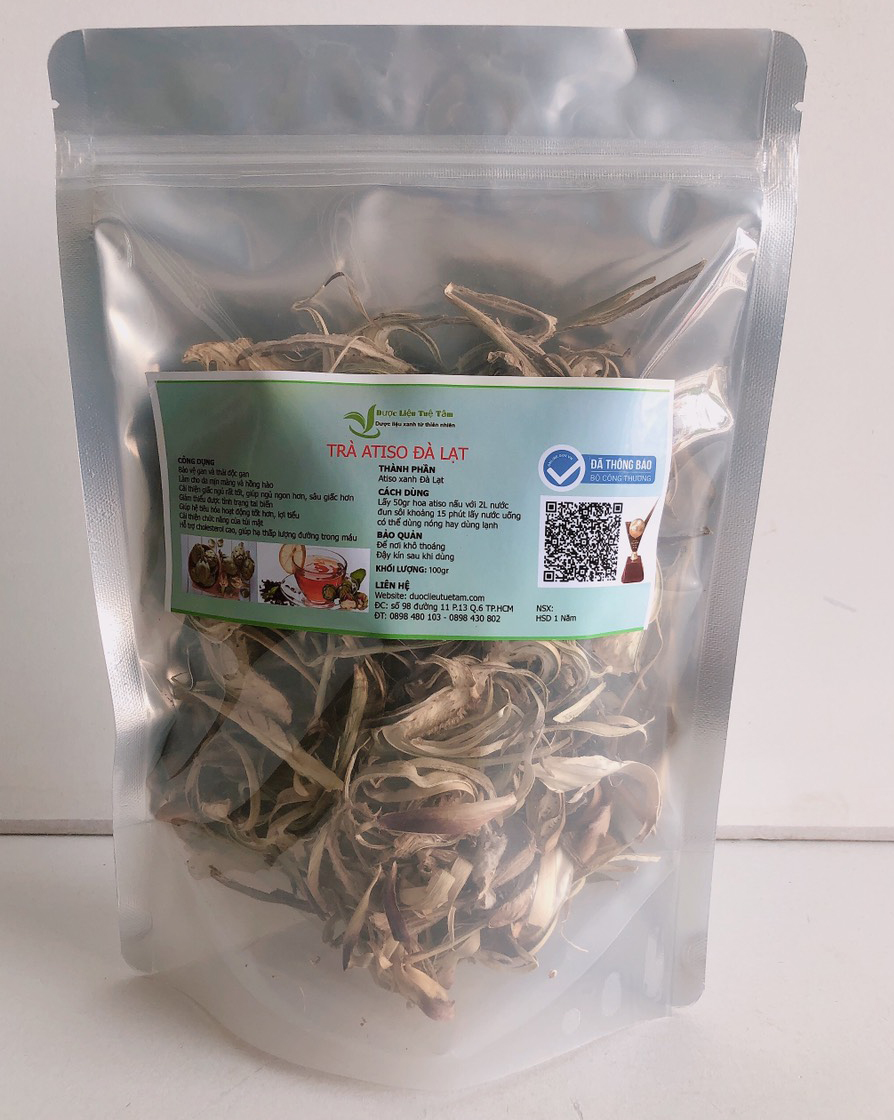 Trà hoa Atiso xanh Đà Lạt