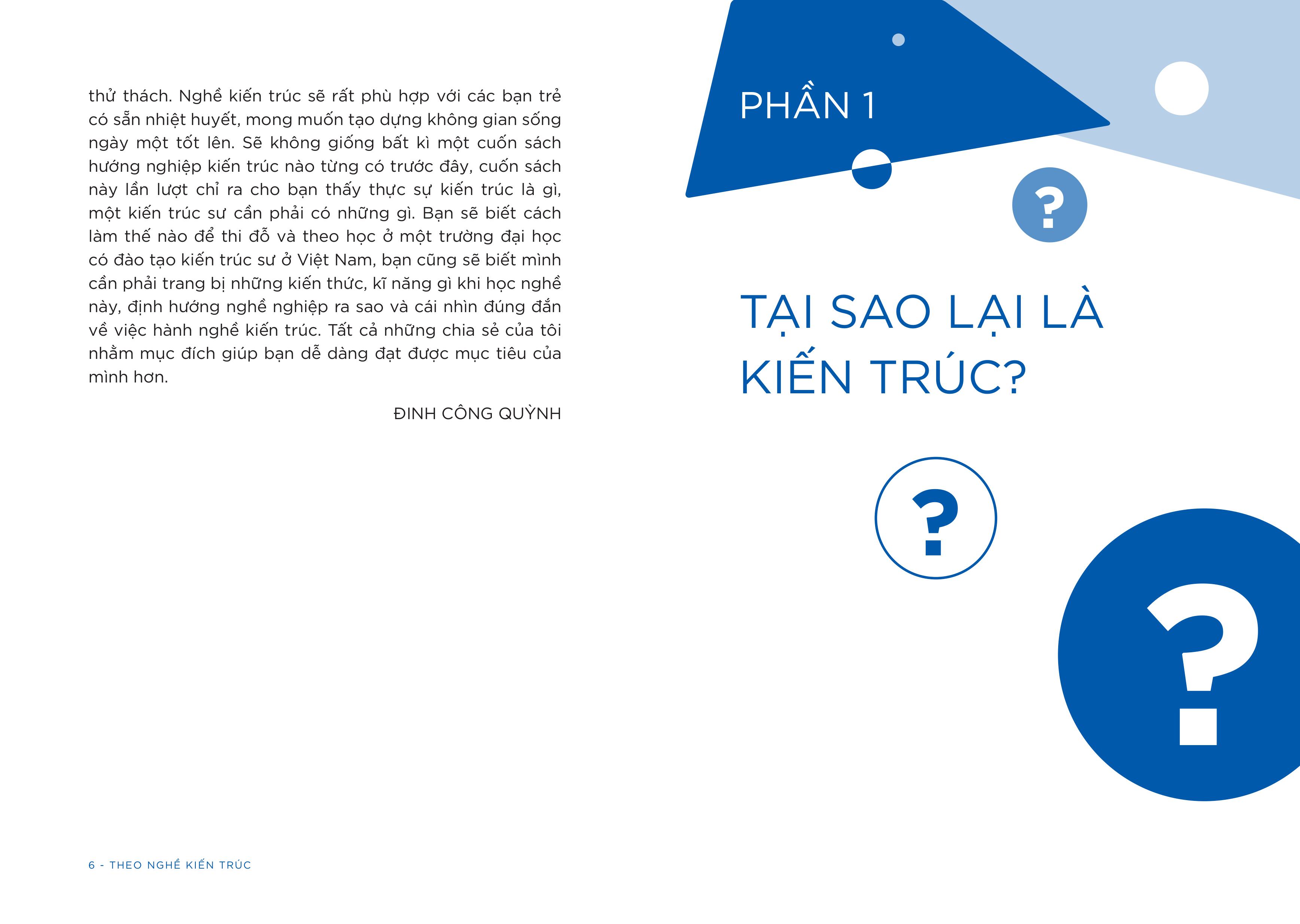 Sách Theo Nghề Kiến Trúc - Hướng Nghiệp Từ Người Làm Nghề