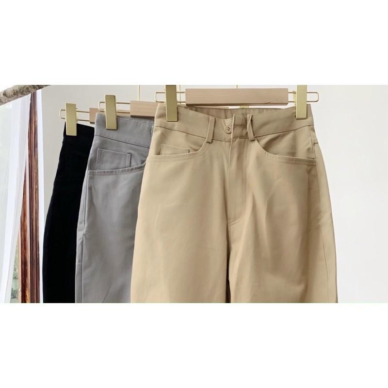quần baggy kaki(3 màu ảnh thật