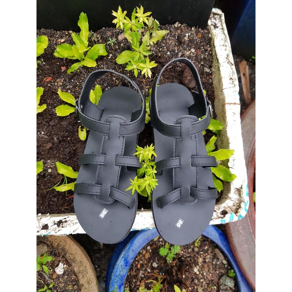 Dép sandal nữ ( đế đen quai đen ) size từ 34 đến 42 nữ