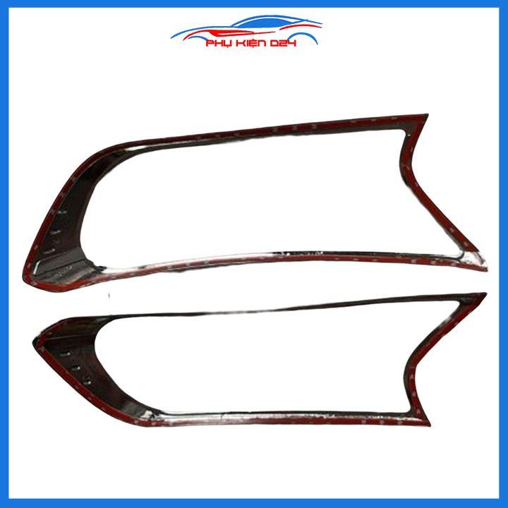 Ốp viền đèn pha hậu mạ crom Everest 2016-2017-2018-2019-2020-2021-2022 chống trầy trang trí bảo vệ xe