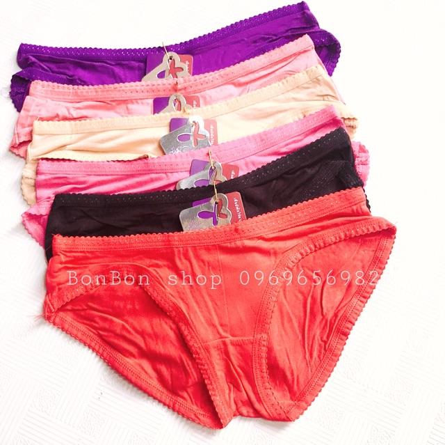 Quần lót cotton trơn mịn đẹp