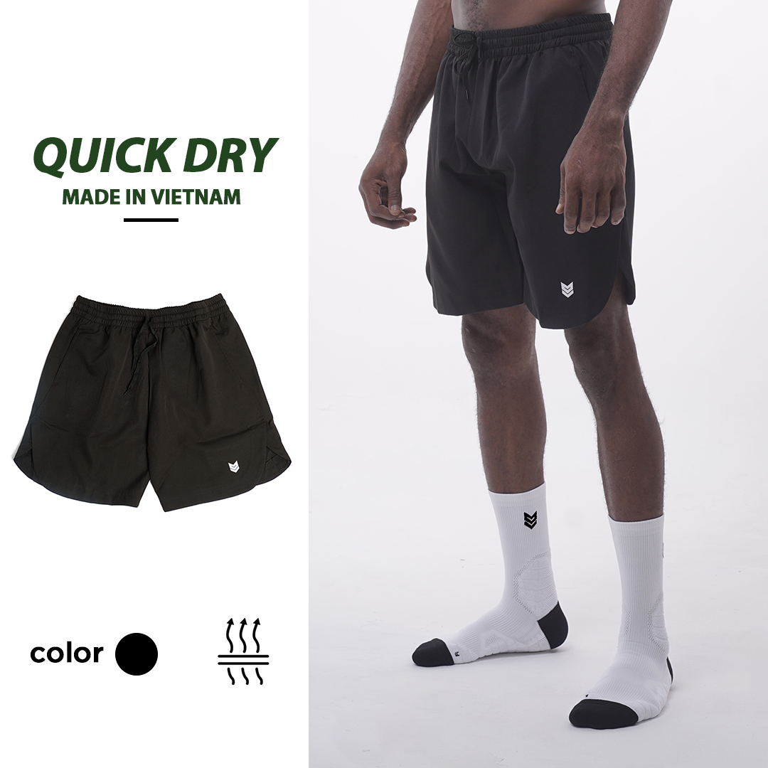 Quần short thể thao nam nữ Redikick Quick Dry  -QDMulti Unisex Thoáng mát, nhanh khô, co giãn 2 chiều form rộng Quần short nam bóng rổ, bóng đá, bóng chuyền, quần tennis đá banh, chạy bộ