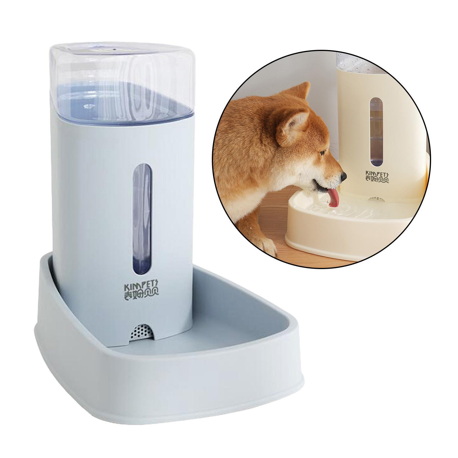 Automatic Pet Water Feeder  PET Recycled For Cat  Animal Blue