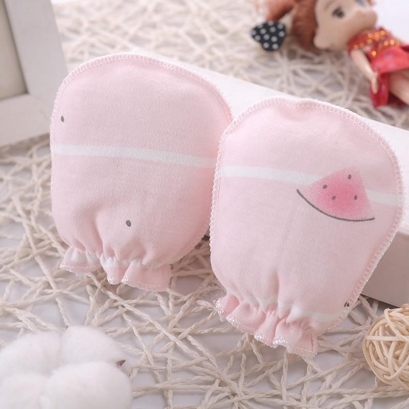 Găng Tay Cho Bé Bao Tay Chống Cào Xước Cho Trẻ Sơ Sinh Chất Cotton