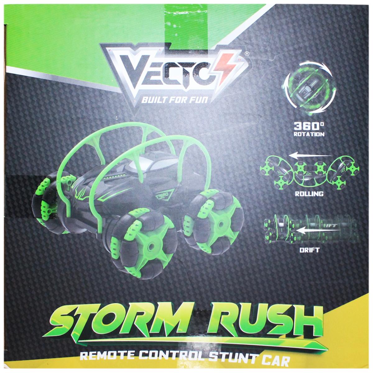 Đồ Chơi Siêu Xe Biểu Diễn Storm Rush Điều Khiển Từ Xa - Vecto VT619/GR - Màu Xanh Lá