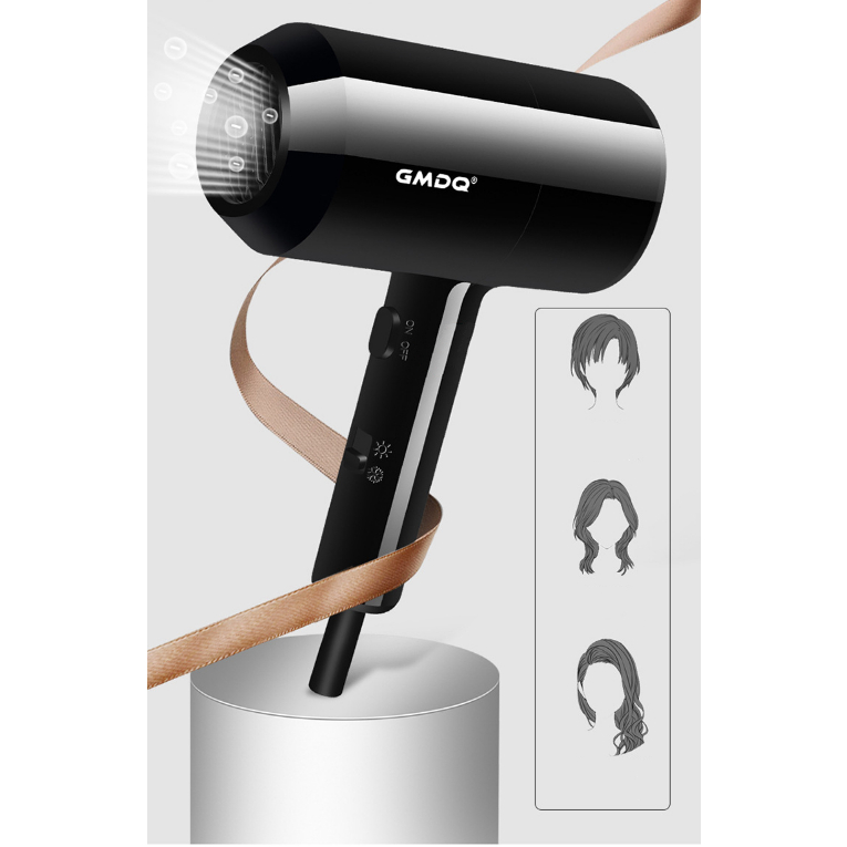 Máy Sấy Tóc Treo Tường  Schwarz Black Edition GMDQ