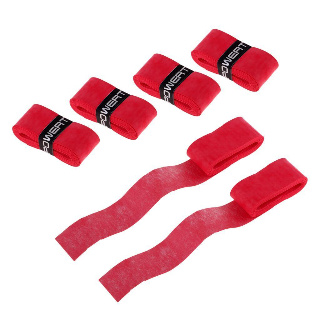 6 Pieces Tennis Badminton Squash Racket Grip  Tape