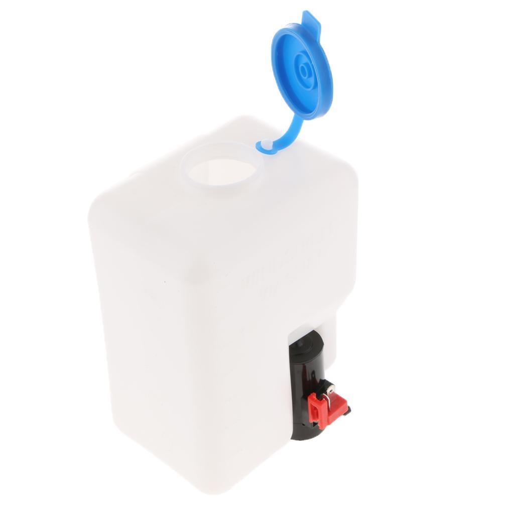 1 Windshield Washer Reservoir Pump Bottle Kit Universal Windshield Wiper System Reservoir