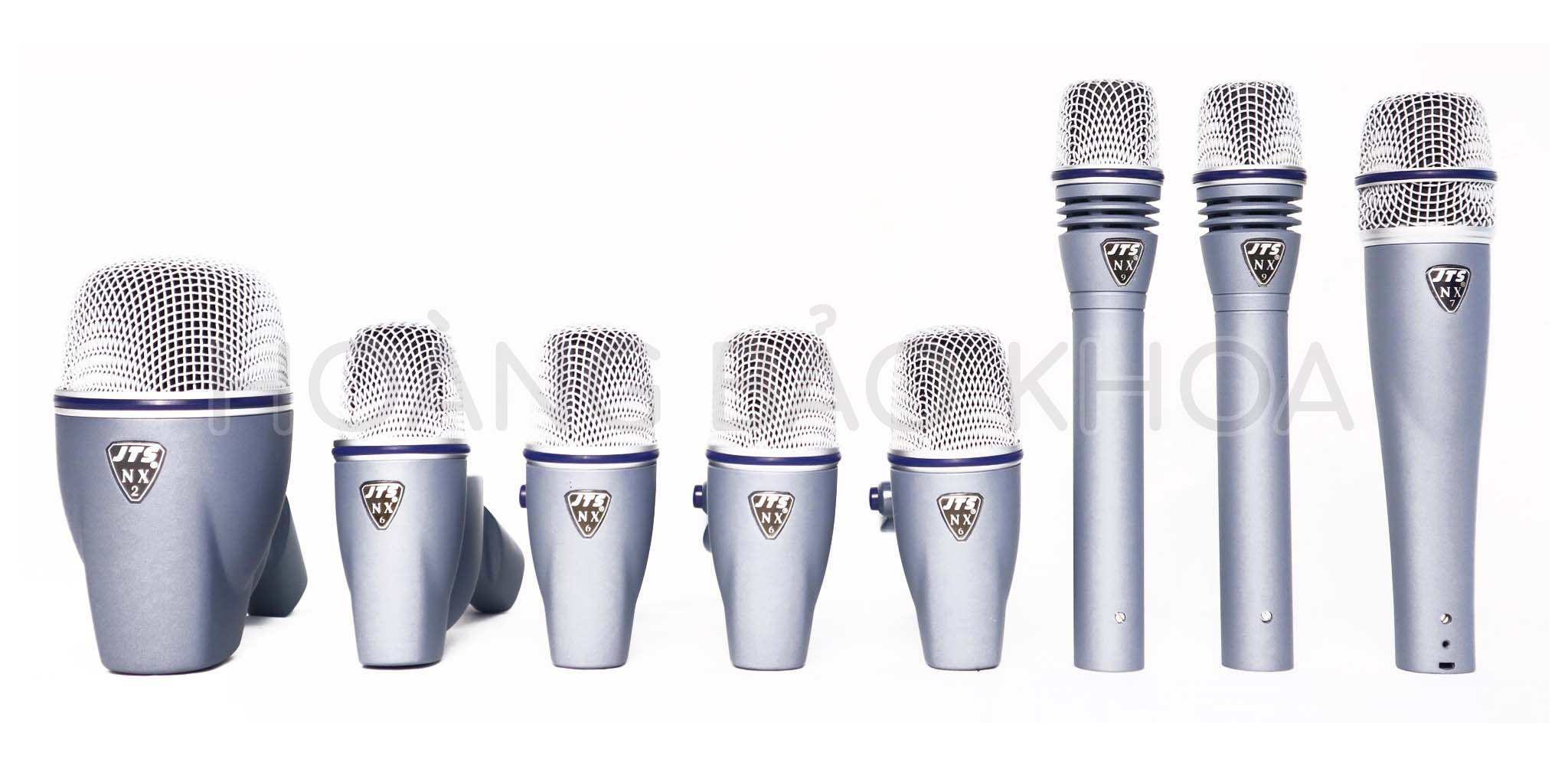 NXB-8M Microphone KIT 1 chiếc NX-2, 4 chiếc NX-6 và 3 micro không dây cầm tay JTS - HÀNG CHÍNH HÃNG