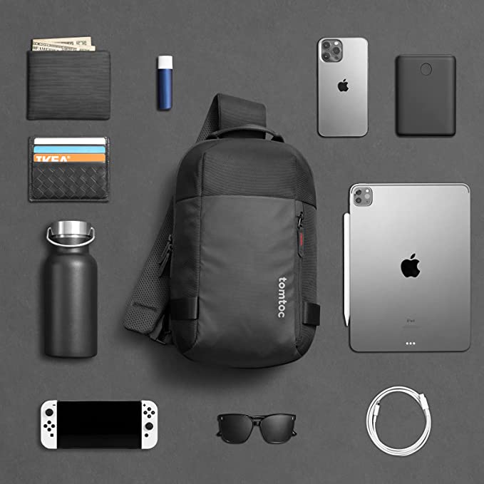 TÚI ĐEO ĐA NĂNG TOMTOC CROXBODY EDC SLING BAG 11 INCH -Hàng Chính Hãng