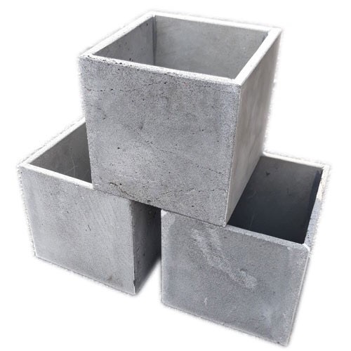 Chậu trồng cây đá ong xám tự nhiên xinh xắn