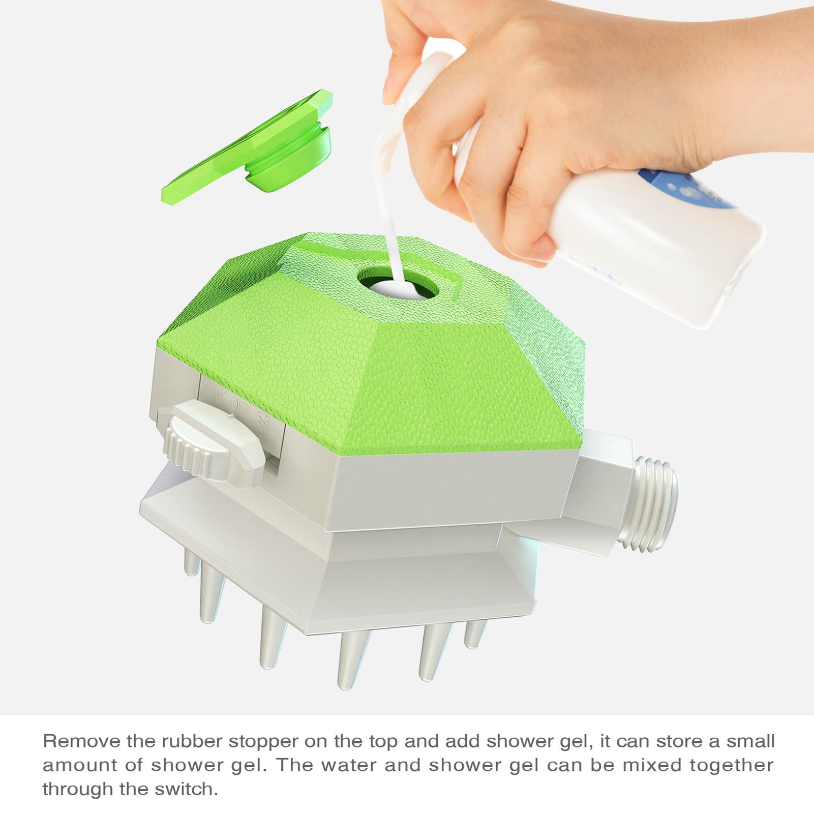 Vòi hoa sen tắm chó mèo, lược chải lông, bàn massage cho thú cưng