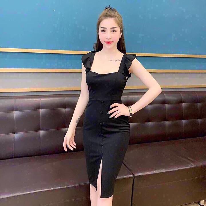 SIÊU SALE Thanh lý váy đầm dự tiệc xuất dư đàm điệu đà kiểu hàn quốc kiểu và màu ngẫu nhiên