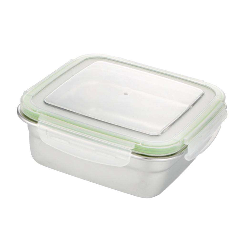 Stainless Steel Lunch Bags Lunch Box Bento Mess Tin Preservation Large,14oz