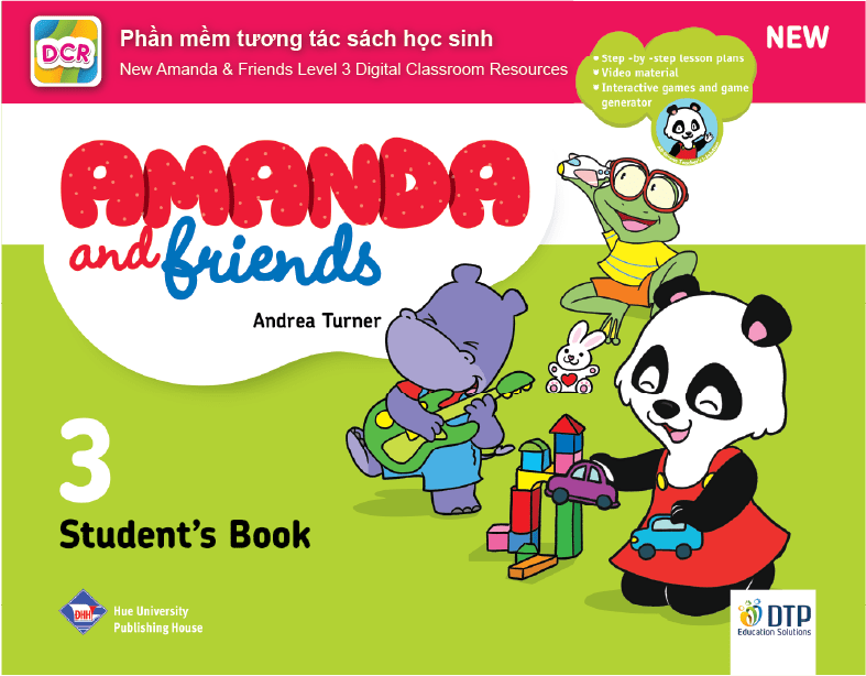 New Amanda & Friends 3 - Ứng dụng phần mềm tương tác sách học sinh