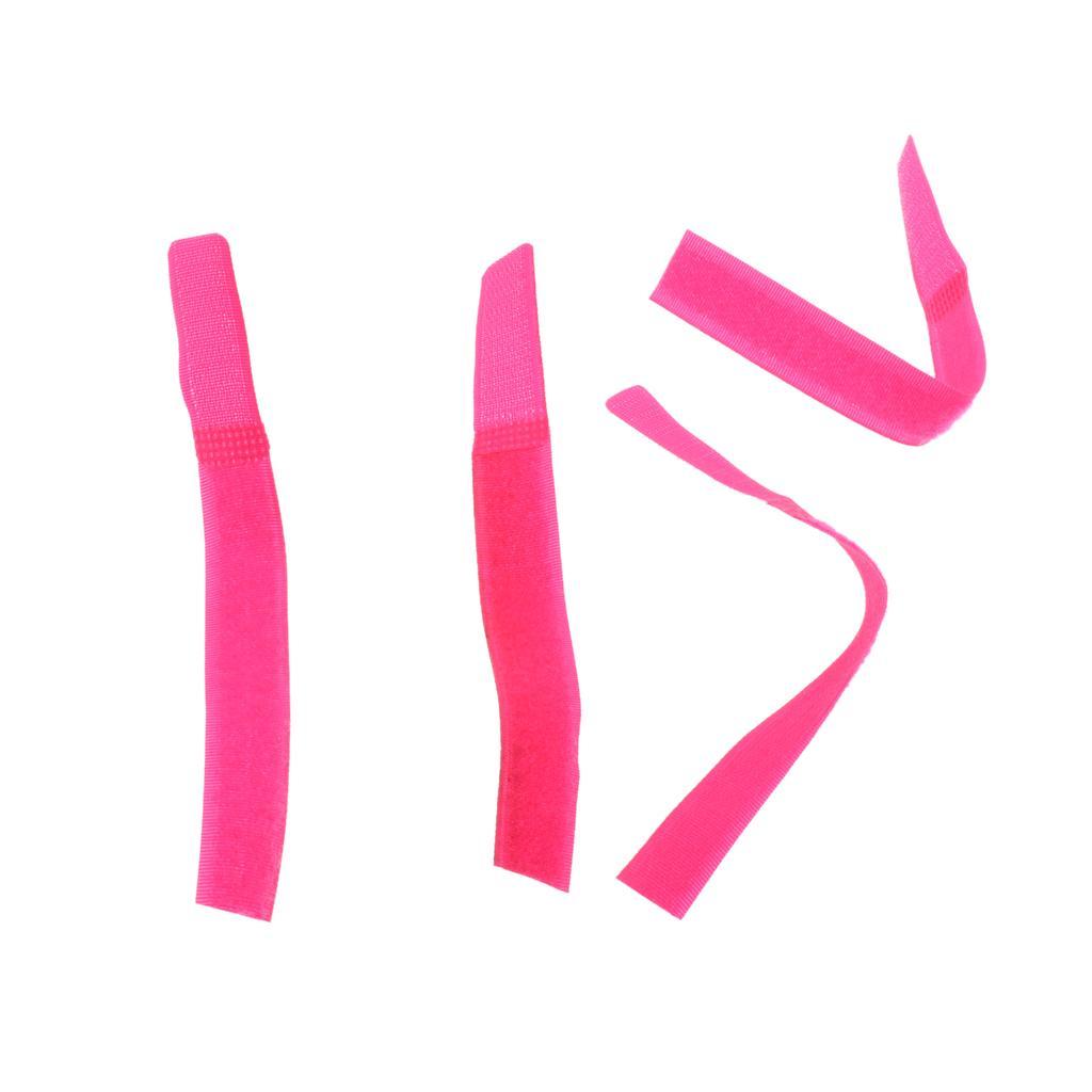 4pcs Reusable Nylon  Cable Cord Ties Tidy Straps PC TV Organiser