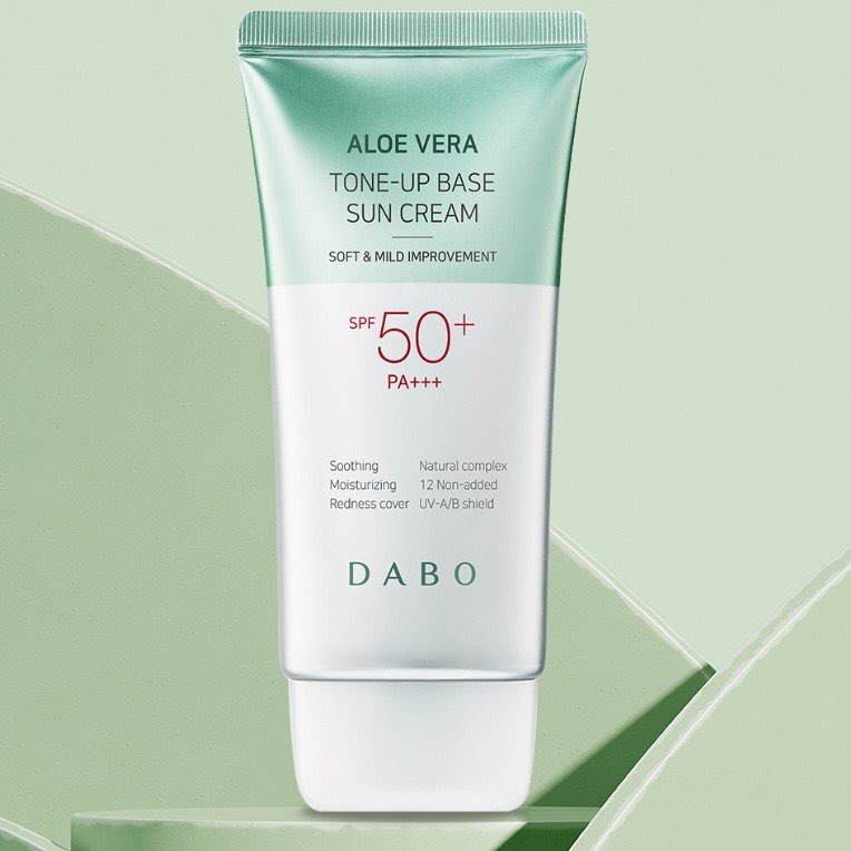 Kem Chống Nắng Kiềm Dầu Nâng Tone Dưỡng Da Dabo Tone Up Base Sun Cream SPF 50 PA +++(70ml) - Hàng Chính Hãng