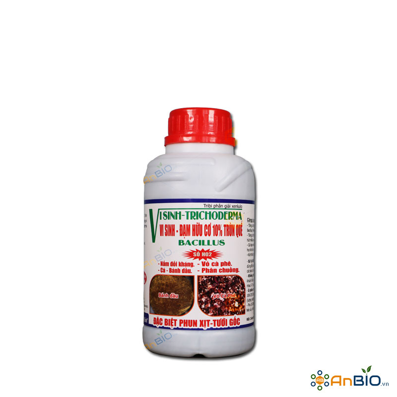 NẤM ĐỐI KHÁNG TRICHODERMA BACILLUS Chai 500ml