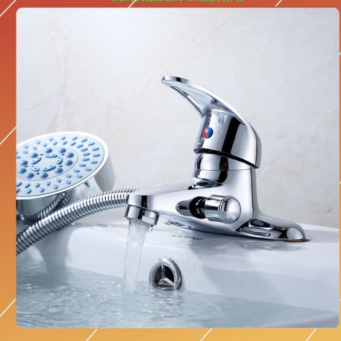 Vòi chậu lavabo liền sen nóng lạnh