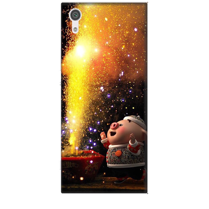 Ốp lưng dành cho điện thoại SONY XA1 Heo Đốt Pháo
