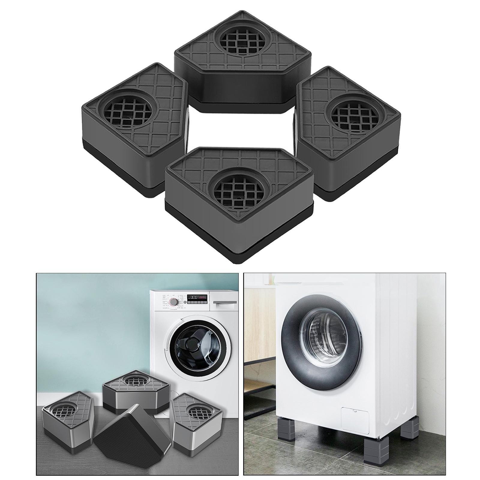 4x Washer Vibration Pads Washing Machine Feet Mat Stop Shaking for Dryer Machine