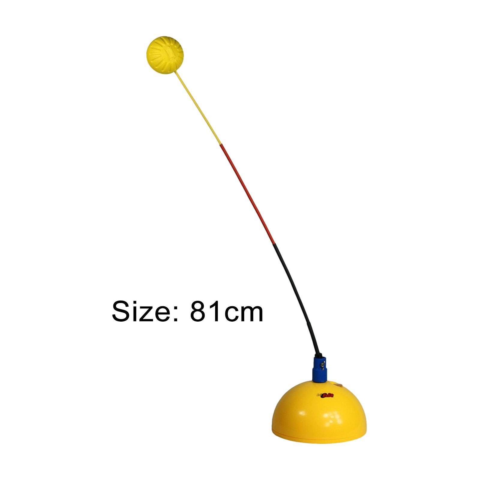 Tennis Trainer System Portable Self Training Tool for Training Swing Hitting