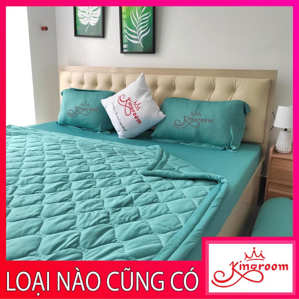 Bộ ga gối 4 món thun hàn quốc Kingroom đủ kích thước ga nệm 1m2, 1m4, 1m6, 1m8 chưa gồm chăn