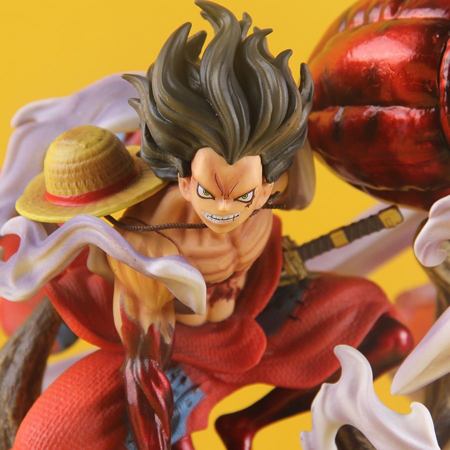 Mô hình luffy snakeman gear 4 có đen led - one piece