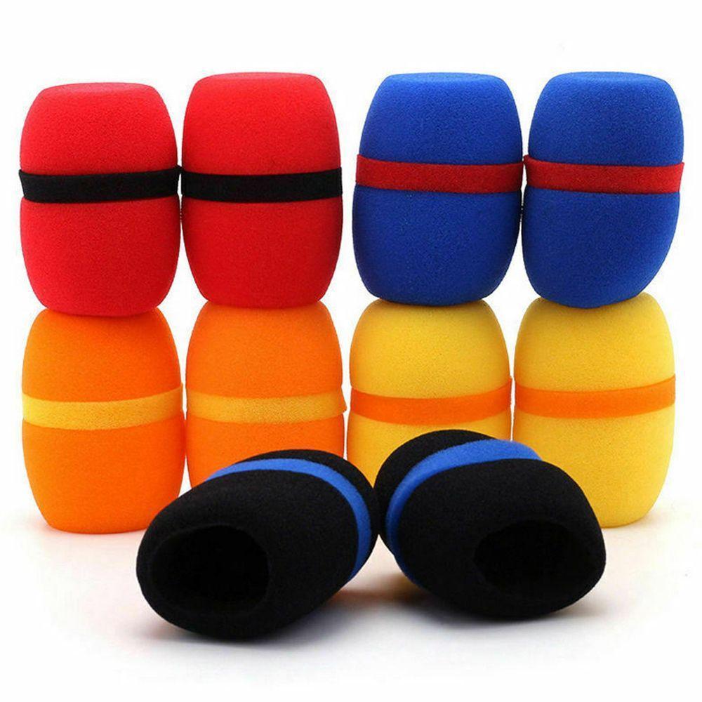 Set 4 Đầu Xốp Bọc Bảo Vệ Micro Cầm Tay Chống Bụi Cho Studio KTV