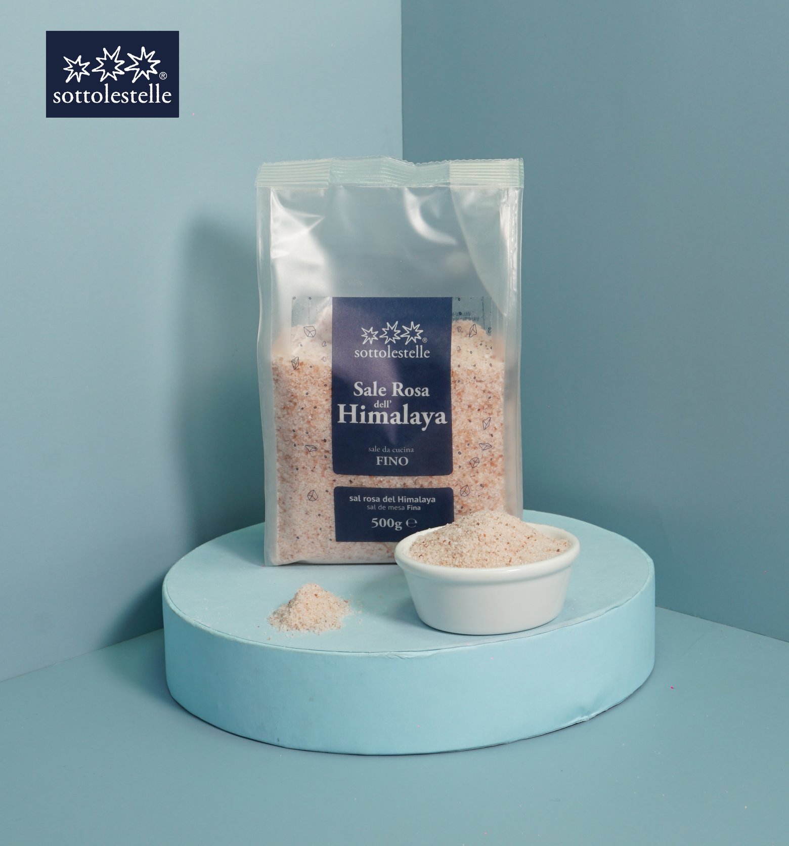 Muối hồng mịn Himalaya  Sottolestelle  Himalayan Pink Salt