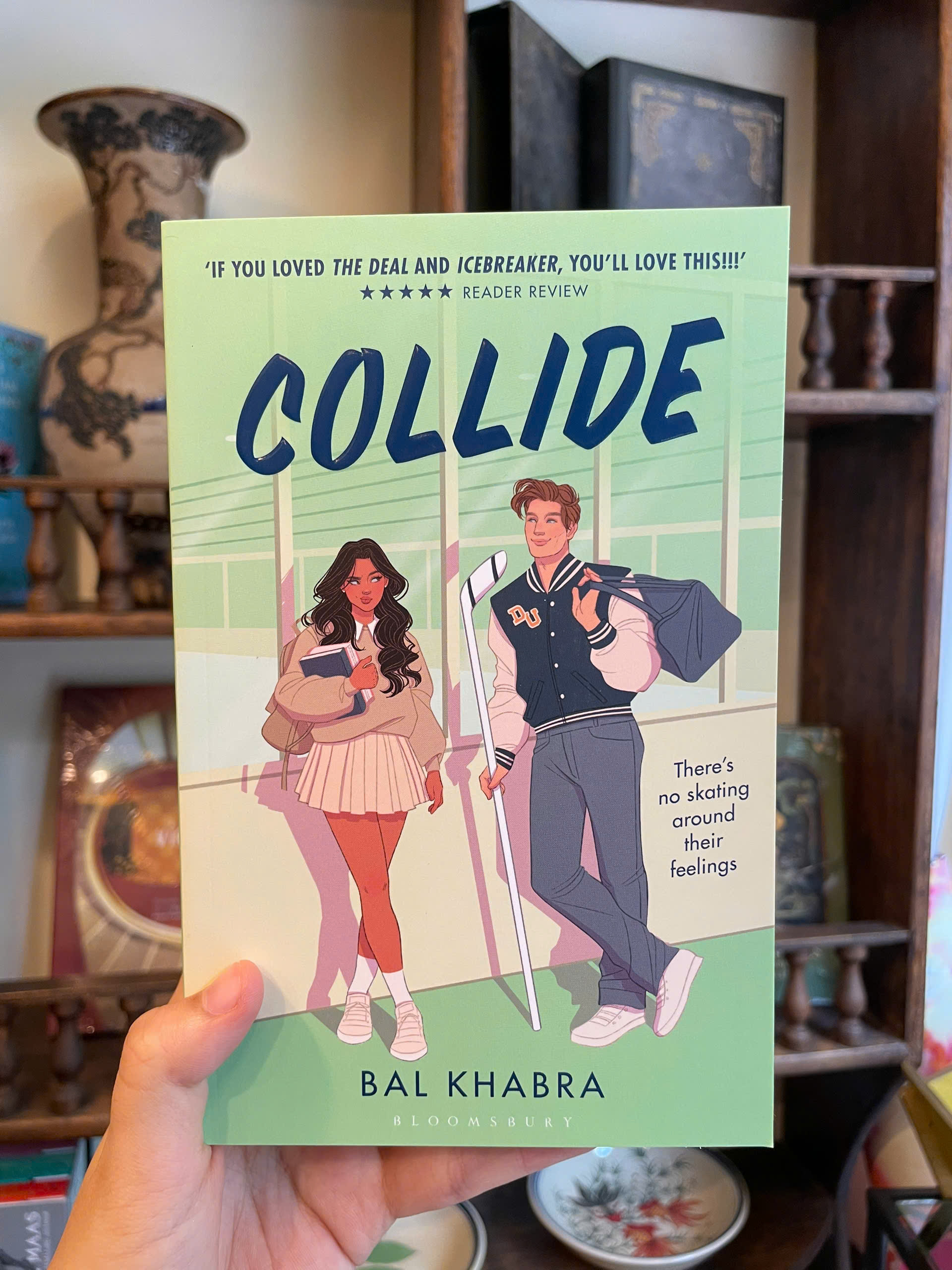 Sách - Collide by Bal Khabra - Romance/Sports Romance/Contemporary book in English - Ngoại Văn