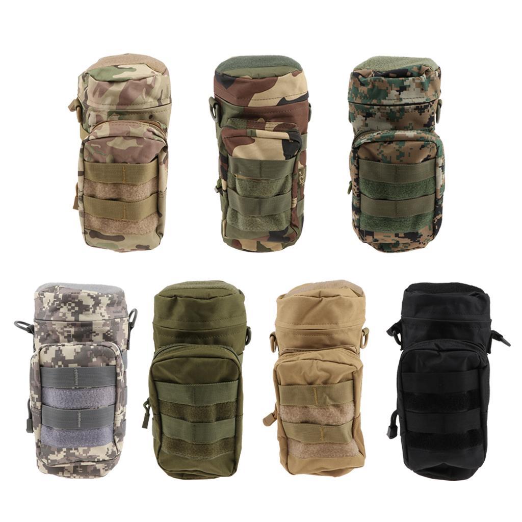 Nylon Outdoor Molle Water Bottle Pouch Holder Carrier Bag