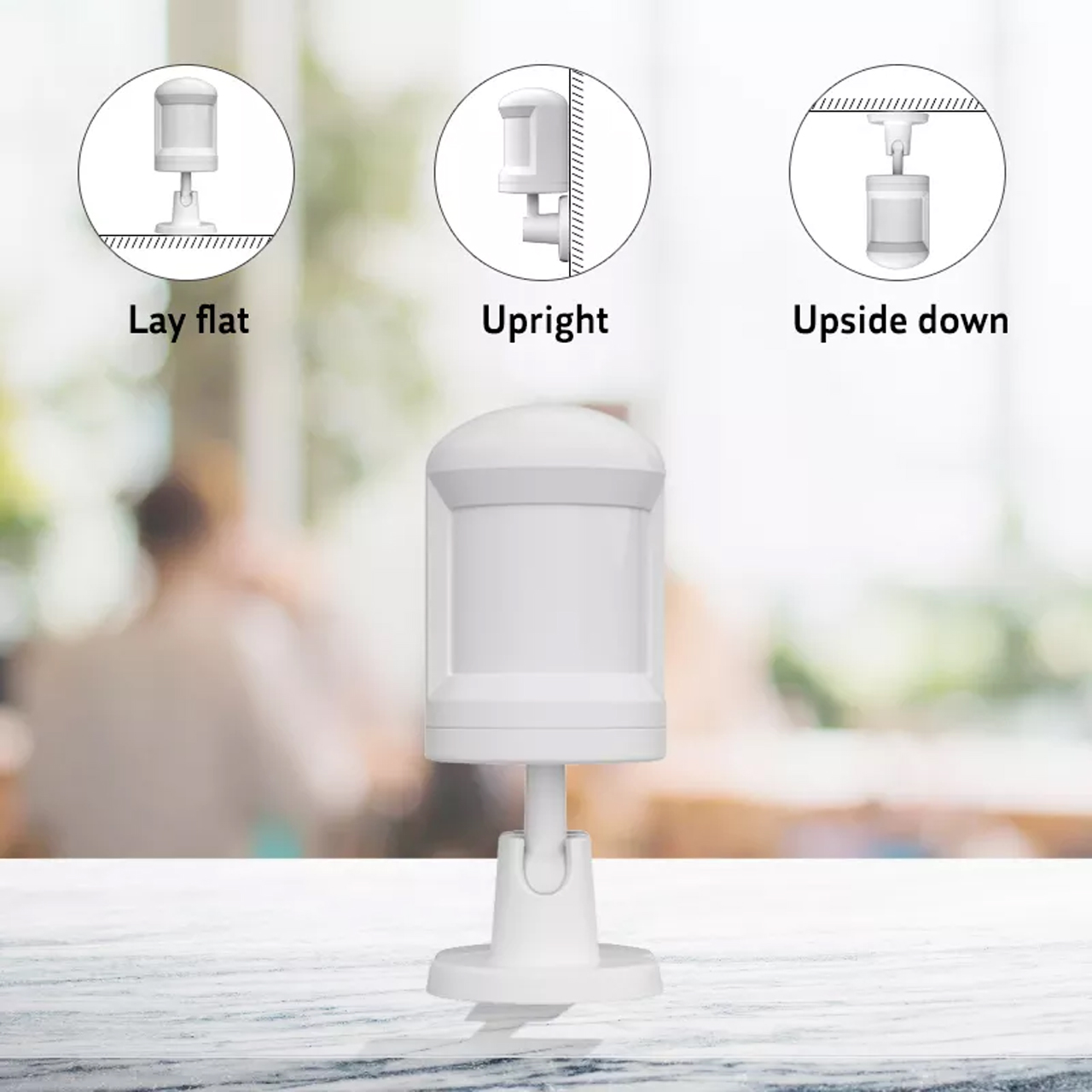 Cảm Biến Chuyển Động PIR Motion Sensor ZigBee 3.0 Hỗ Trợ Tuya Smart -Hàng Chính Hãng