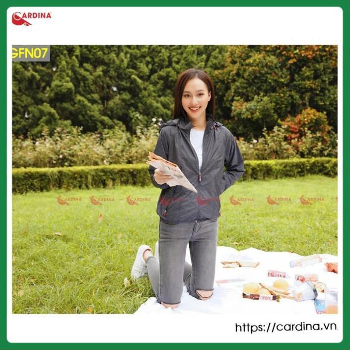 Áo Khoác Nữ, Áo Gió Nữ 2 Lớp Siêu phẩm giữ ấm Cản Gió Chống Nước - Kèm Túi Đựng Siêu Gọn