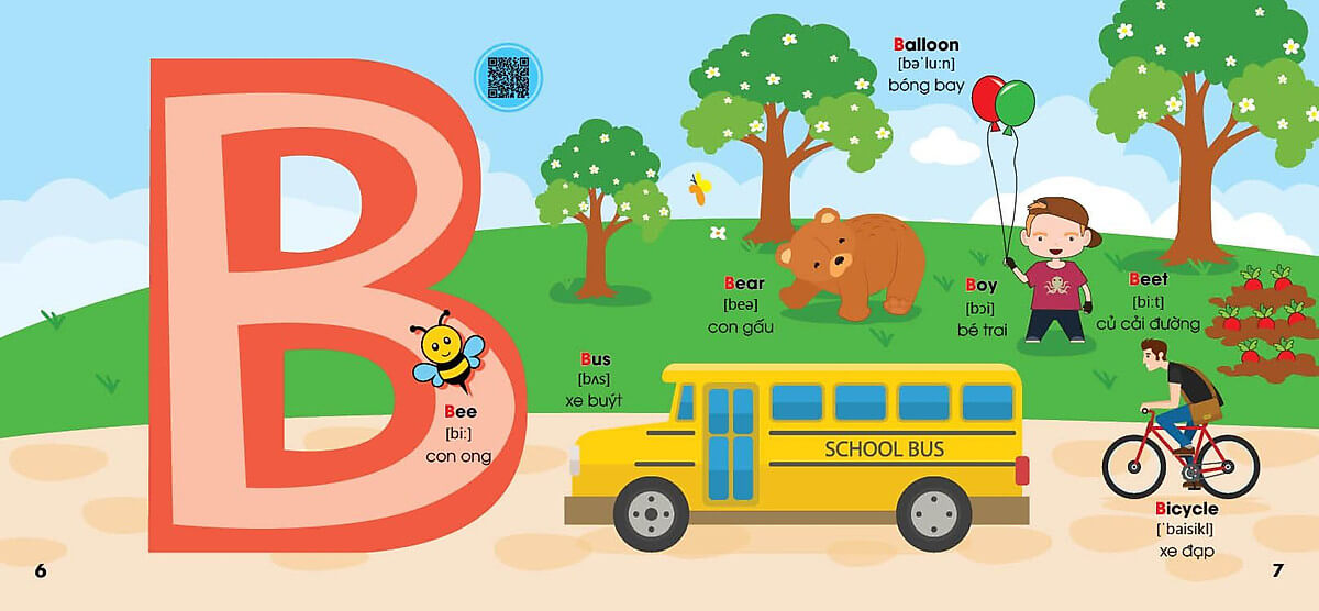 Cuộc phiêu lưu với chữ cái - My First Alphabet Adventure cho bé học tiếng anh