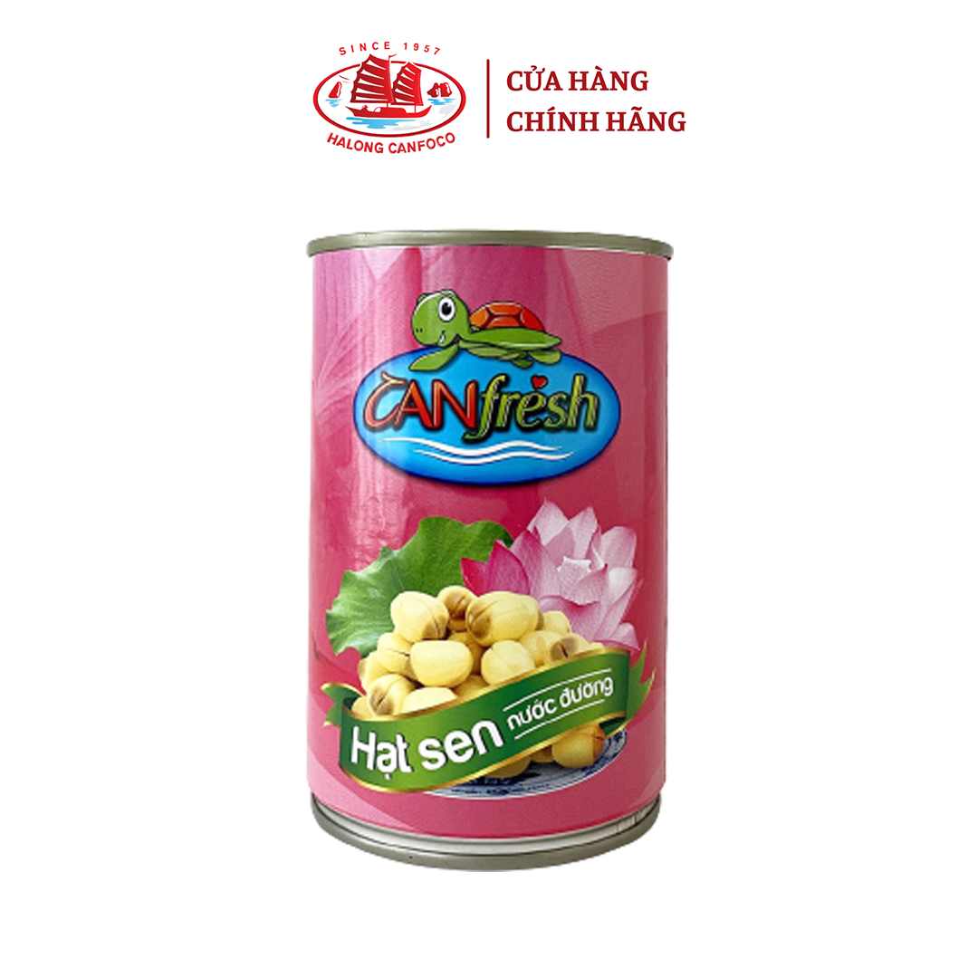 Hạt Sen Nước Đường CANfresh 460g - Đồ Hộp Hạ Long