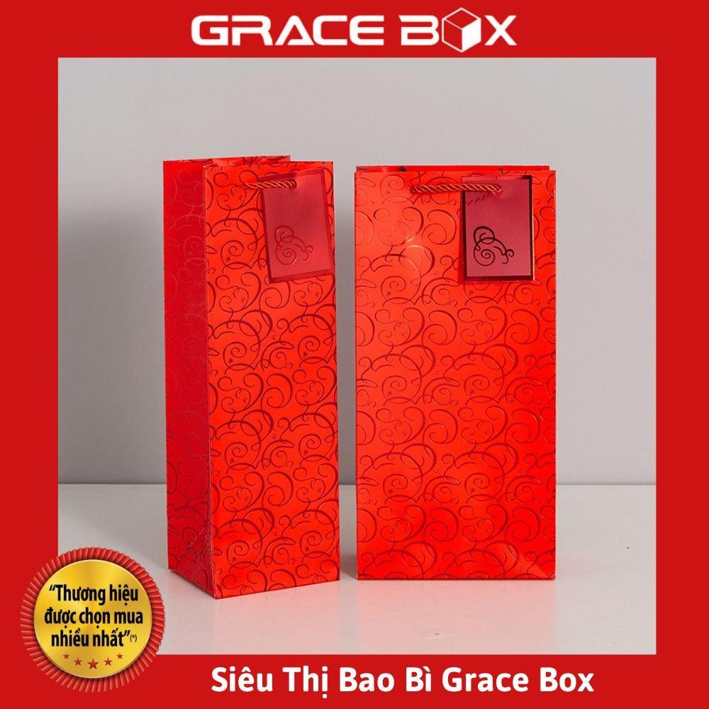 Túi Giấy Đựng Rượu Cao Cấp (Mẫu 2023) Sang Trọng và Chắc Chắc - Siêu Thị Bao Bì Grace Box